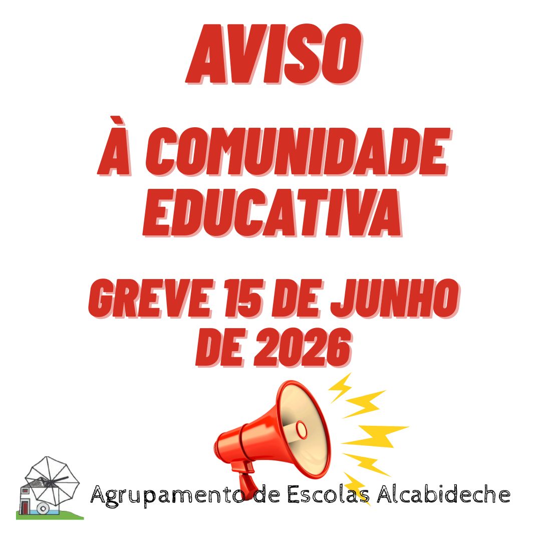 Aviso à Comunidade Educativa Greve 15 de junho
