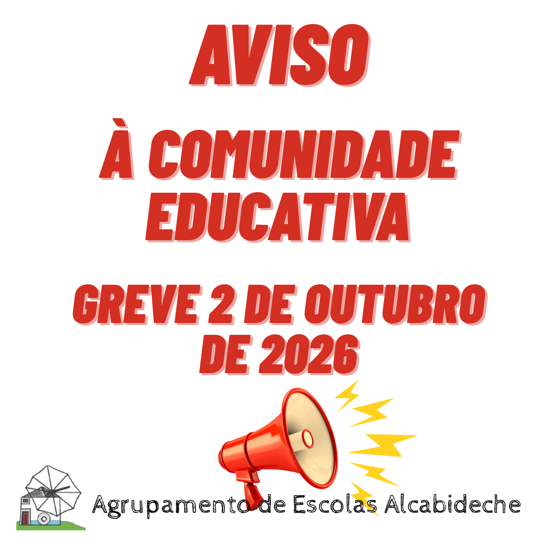 Aviso à Comunidade Educativa Greve 2 de outubro 26